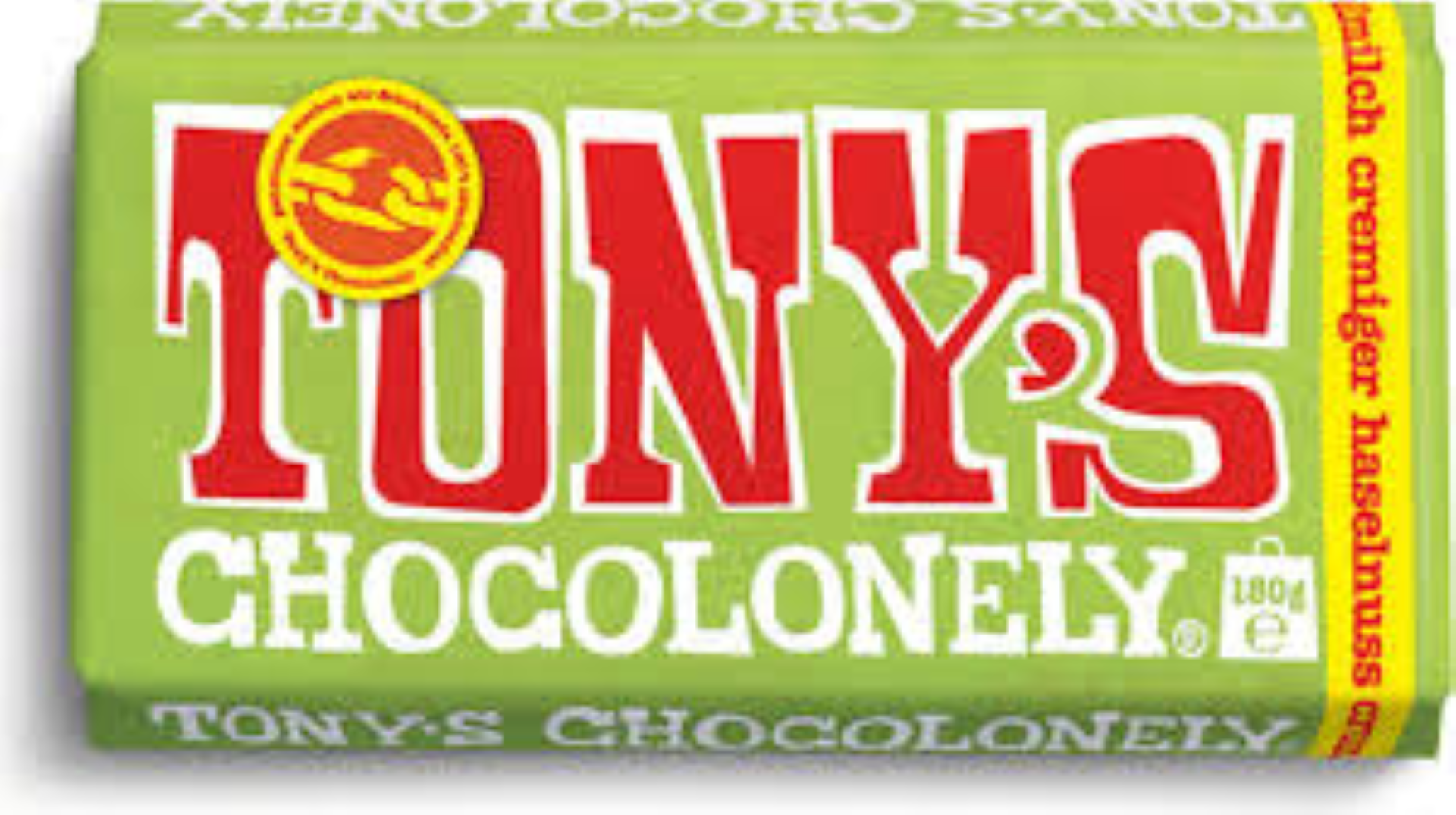 TONY'S CHOCOLONELLY CREAMY HAZELNUT 180G